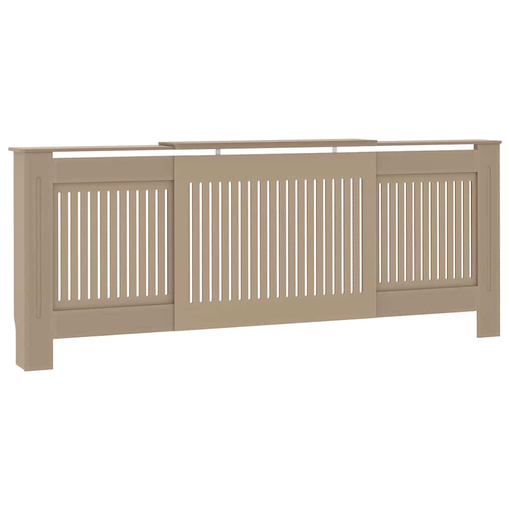 vidaXL Pokrywa Grzejnika 2 pcs dąb Sonoma 205 x 20,5 x 81,5 cm