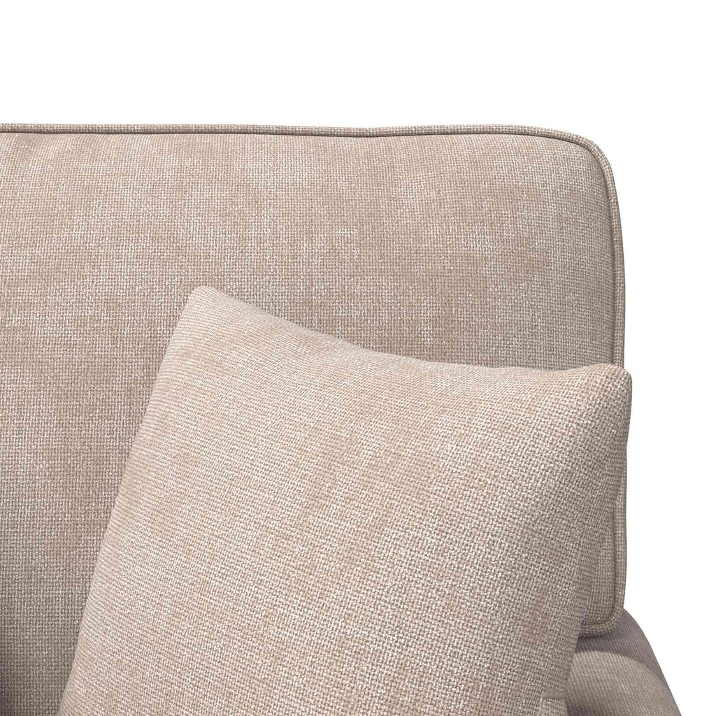 vidaXL Chaise Lounge z Fartuszkiem Beżowy 157 x 91 x 91 cm ARES