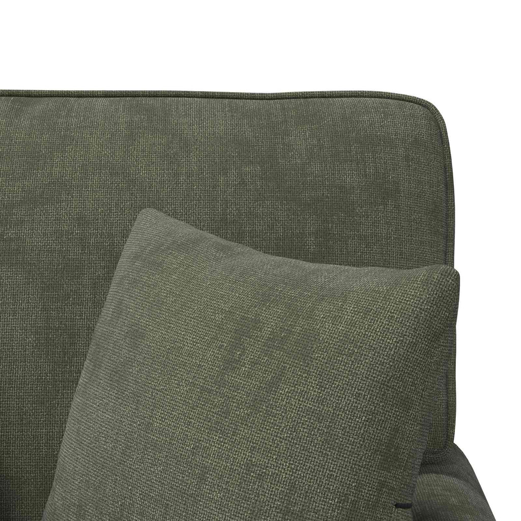 vidaXL Chaise Lounge z Fartuszkiem zielony 157 x 91 x 91 cm ARES