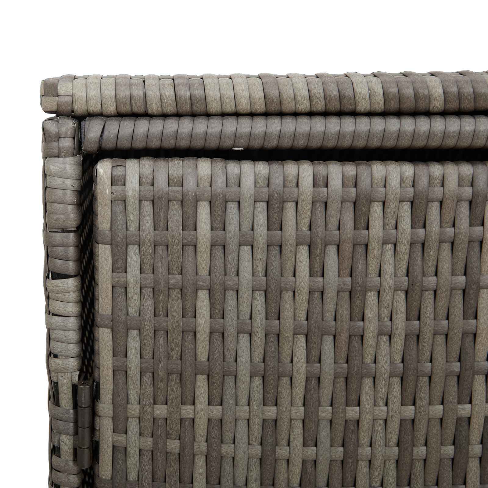 vidaXL Pojemnik na śmieci Szary 65 x 80 x 115 cm Polietylen