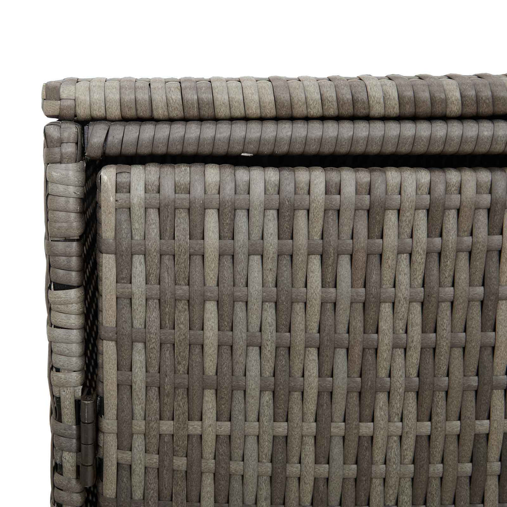 vidaXL Pojemnik na śmieci 2 pcs Szary 130 x 80 x 115 cm Polietylen