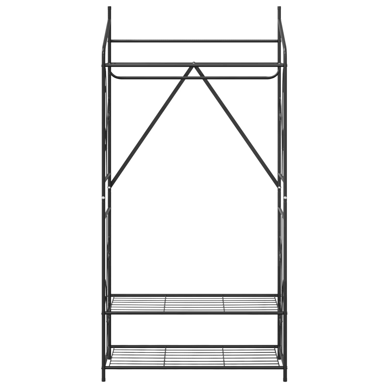 vidaXL Otwy garderoba Gładki 2 pcs 78 x 36 x 158 cm
