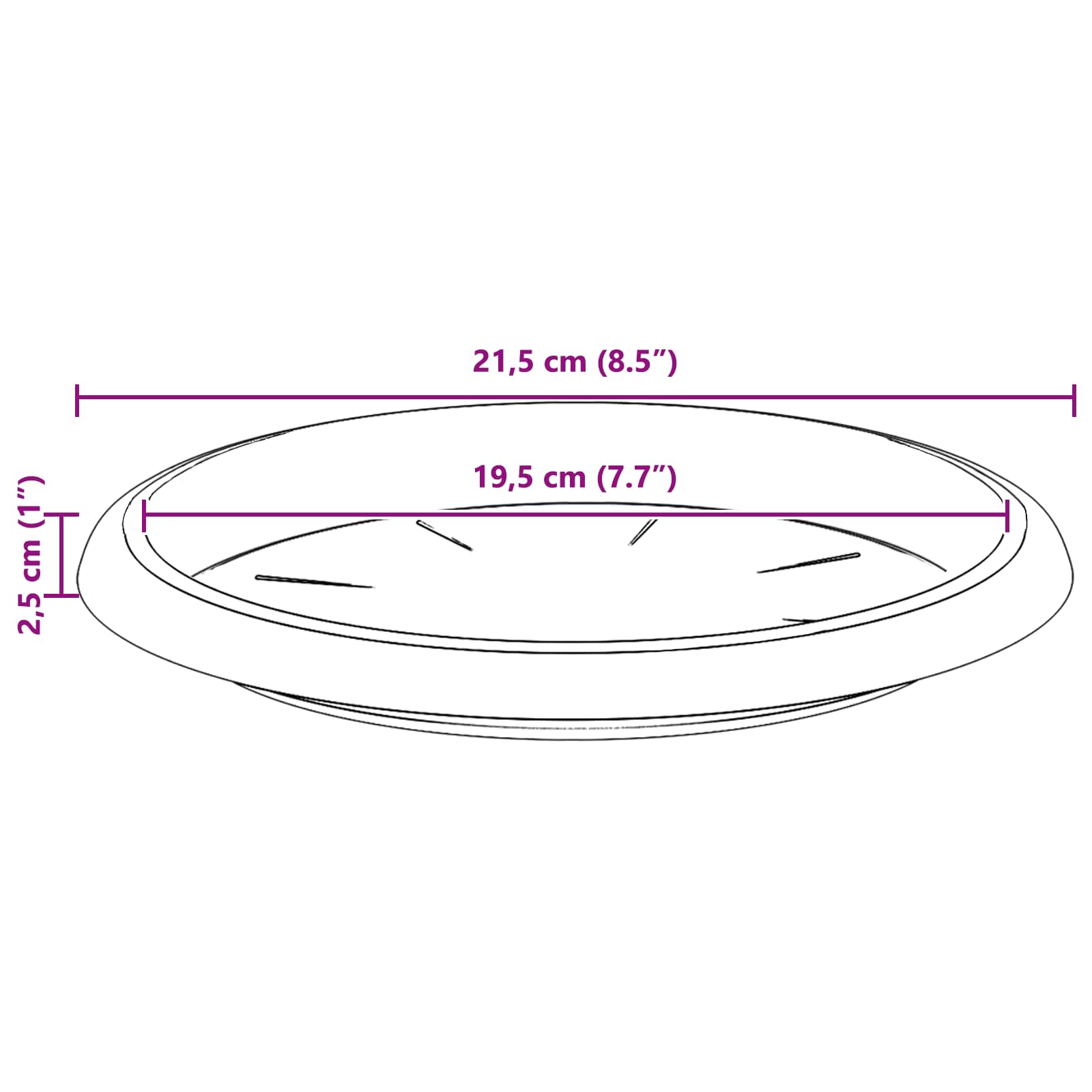 vidaXL Doniczki 24 pcs Czerwony ceglasty Ø 30 x 25 cm
