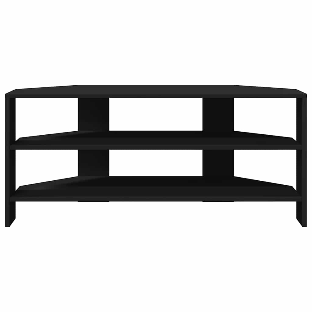vidaXL RogowaSzafkanaTelewizor Czarny 102x40,5x45cm