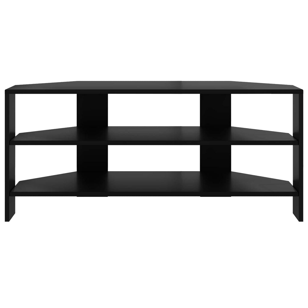 vidaXL RogowaSzafkanaTelewizor 102x40,5x45cm Czarny