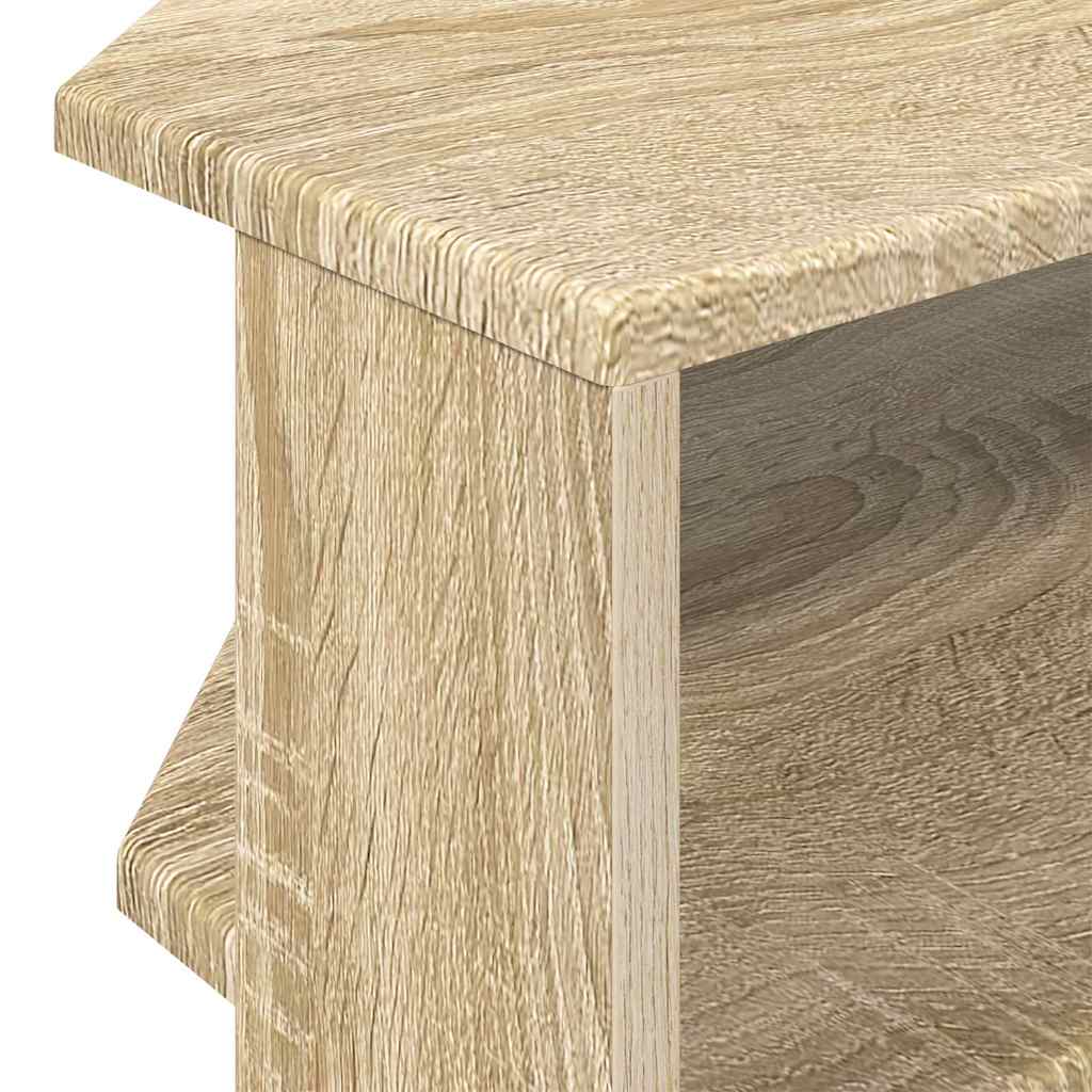 vidaXL RogowaSzafkanaTelewizor Dąb Sonoma 102x40,5x45cm
