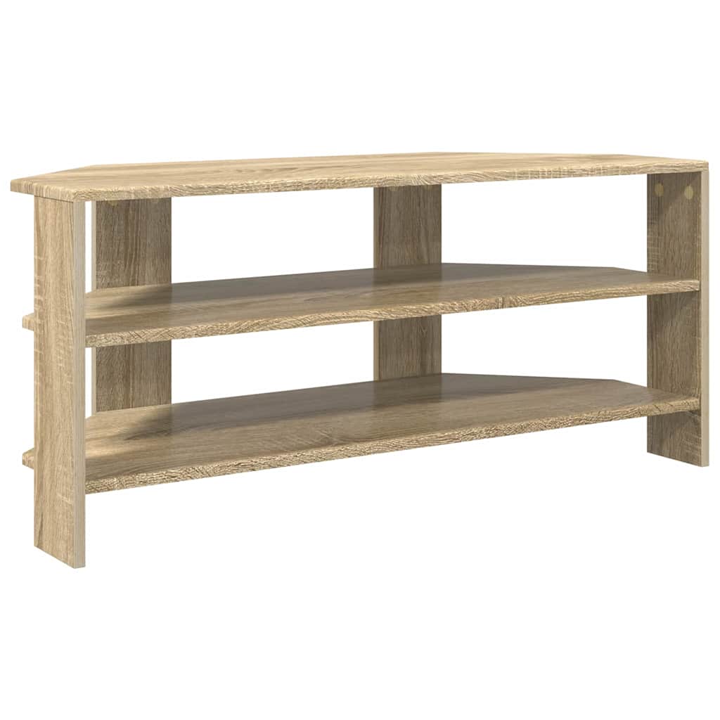 vidaXL RogowaSzafkanaTelewizor 102x40,5x45cm Dąb Sonoma