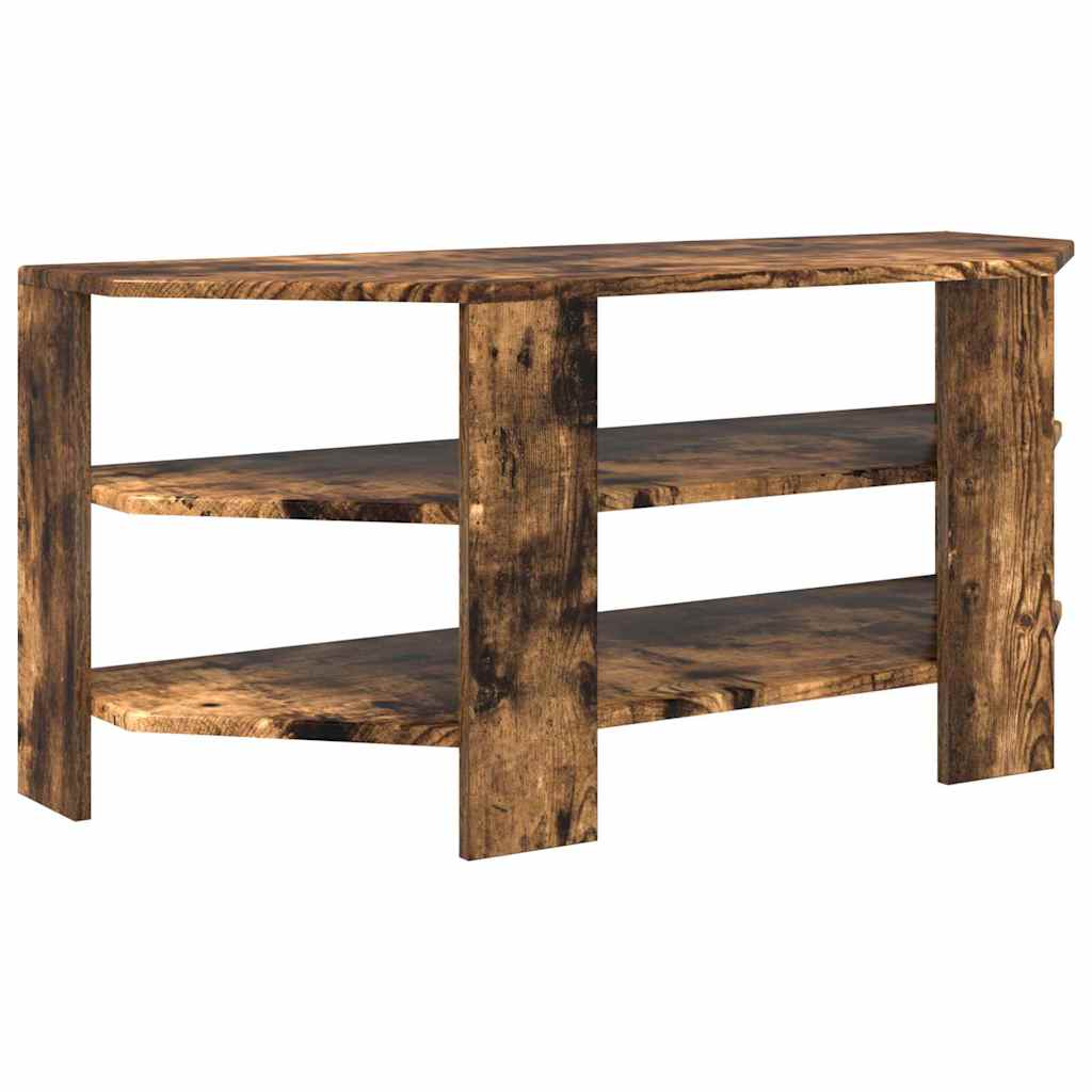 vidaXL RogowaSzafkanaTelewizor Dąb wędzony 102x40,5x45cm