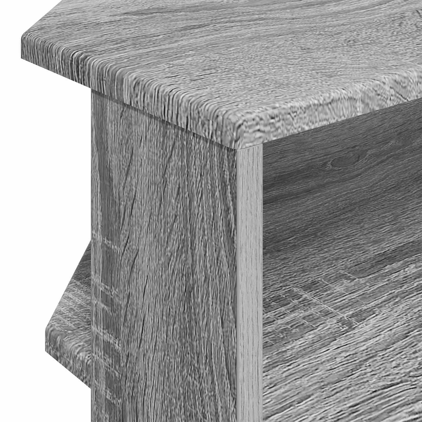 vidaXL RogowaSzafkanaTelewizor 102x40,5x45cm Szary Sonoma