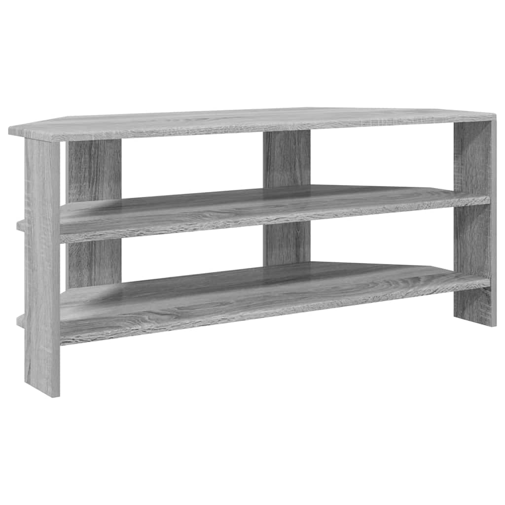 vidaXL RogowaSzafkanaTelewizor Szary Sonoma 102x40,5x45cm