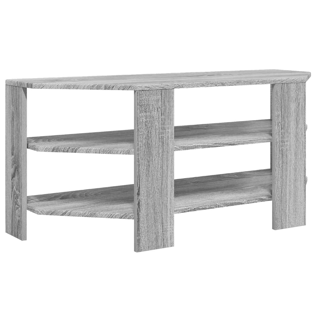 vidaXL RogowaSzafkanaTelewizor 102x40,5x45cm Szary Sonoma