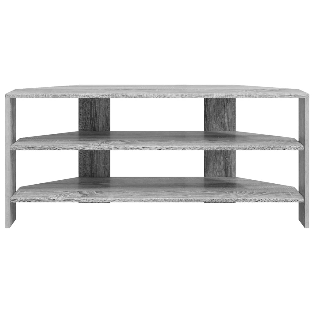 vidaXL RogowaSzafkanaTelewizor 102x40,5x45cm Szary Sonoma