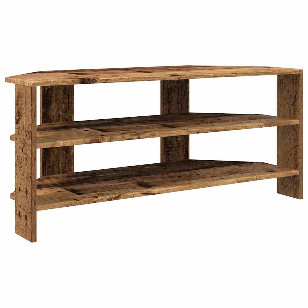 vidaXL RogowaSzafkanaTelewizor Stare drewno 102x40,5x45cm