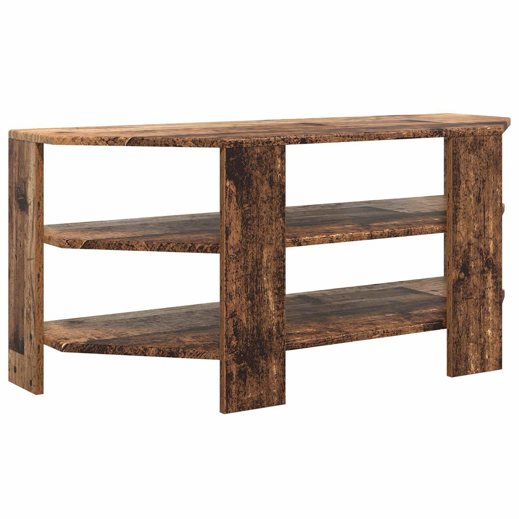 vidaXL RogowaSzafkanaTelewizor 102x40,5x45cm Stare drewno