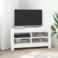 vidaXL RogowaSzafkanaTelewizor Biały 102 x 40,5 x 45 cm