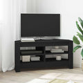 vidaXL RogowaSzafkanaTelewizor Czarny 102 x 40,5 x 45 cm