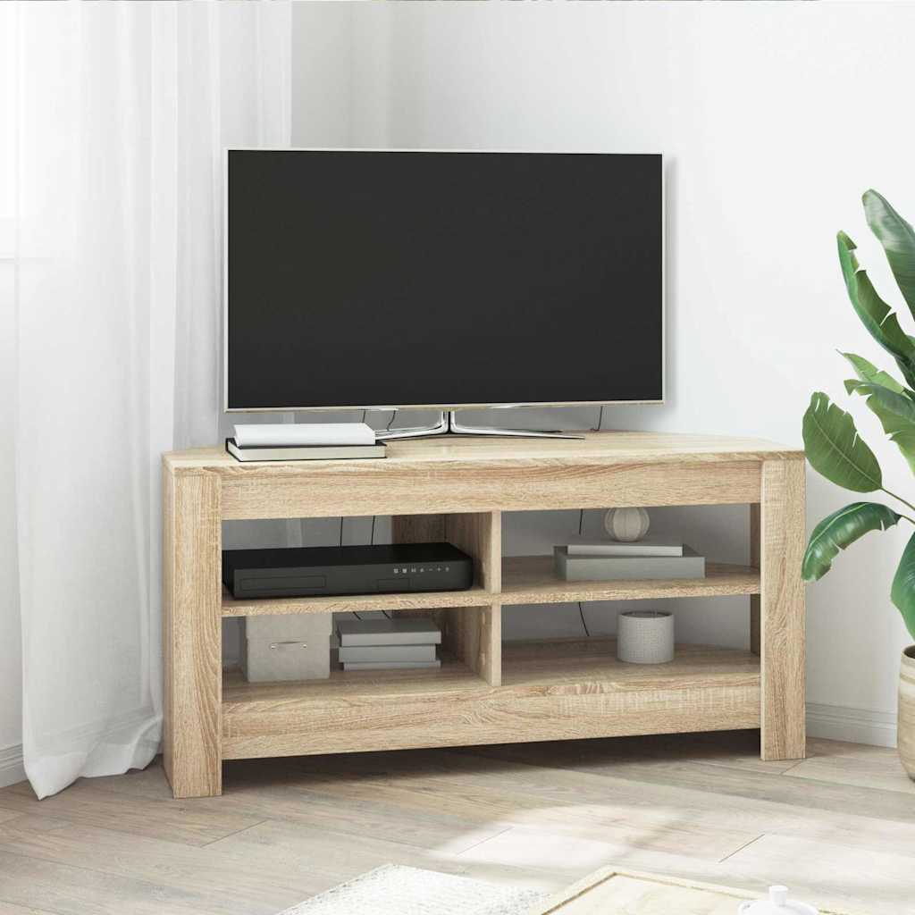 vidaXL RogowaSzafkanaTelewizor Dąb Sonoma 102 x 40,5 x 45 cm
