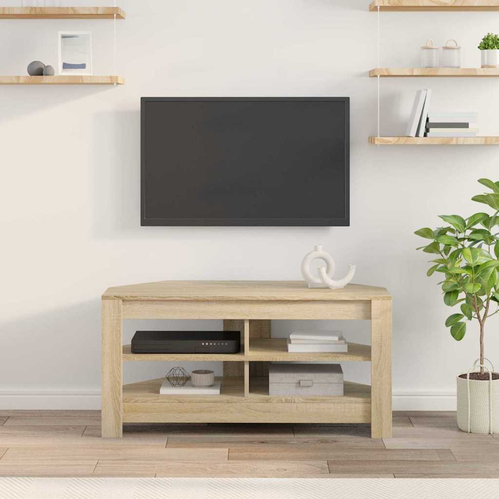 vidaXL RogowaSzafkanaTelewizor Dąb Sonoma 102 x 40,5 x 45 cm