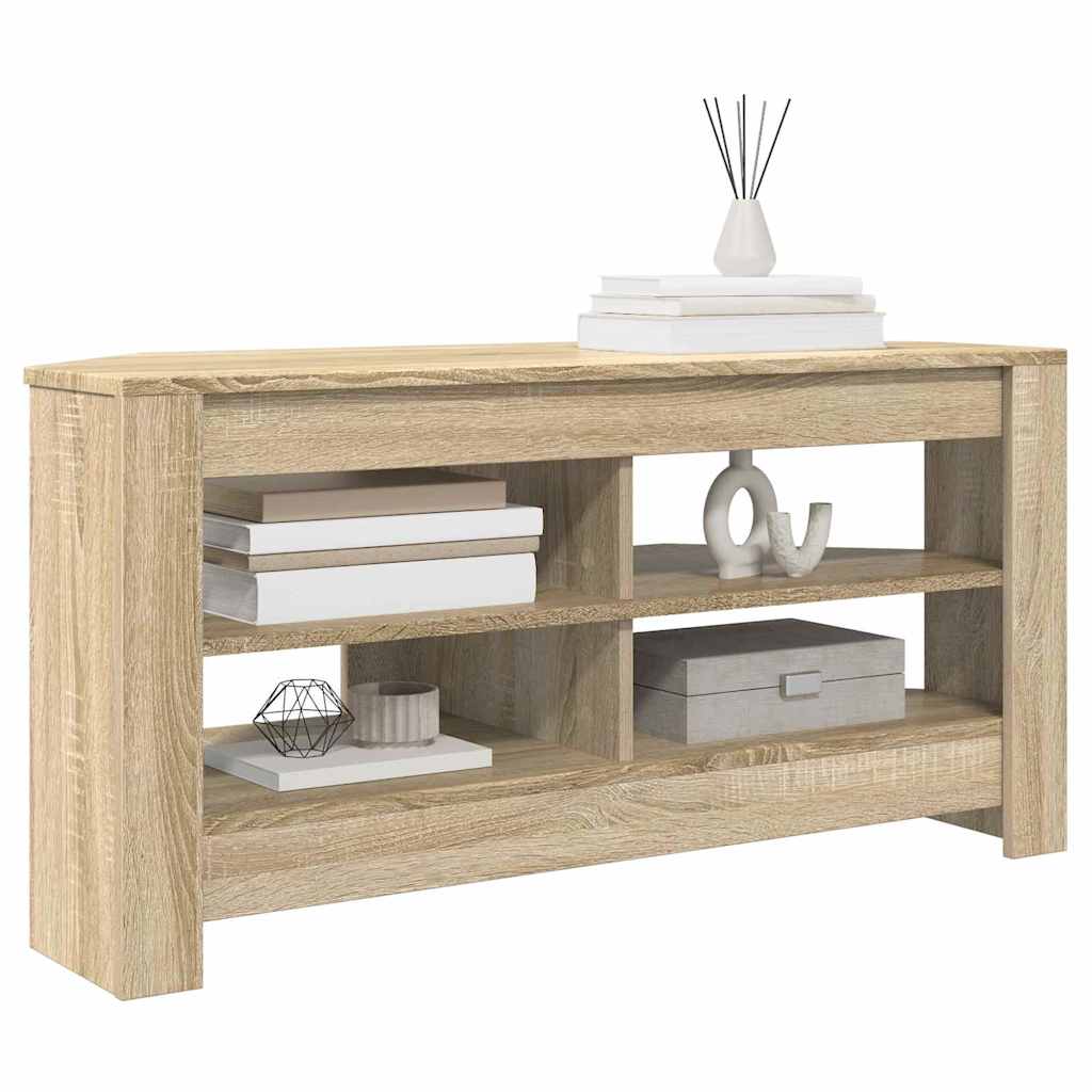 vidaXL RogowaSzafkanaTelewizor Dąb Sonoma 102 x 40,5 x 45 cm