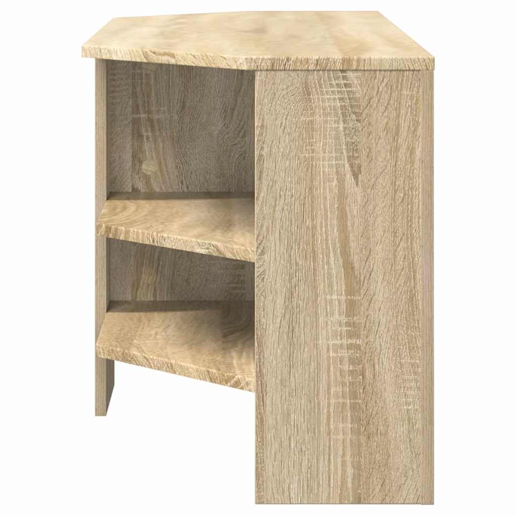 vidaXL RogowaSzafkanaTelewizor Dąb Sonoma 102 x 40,5 x 45 cm