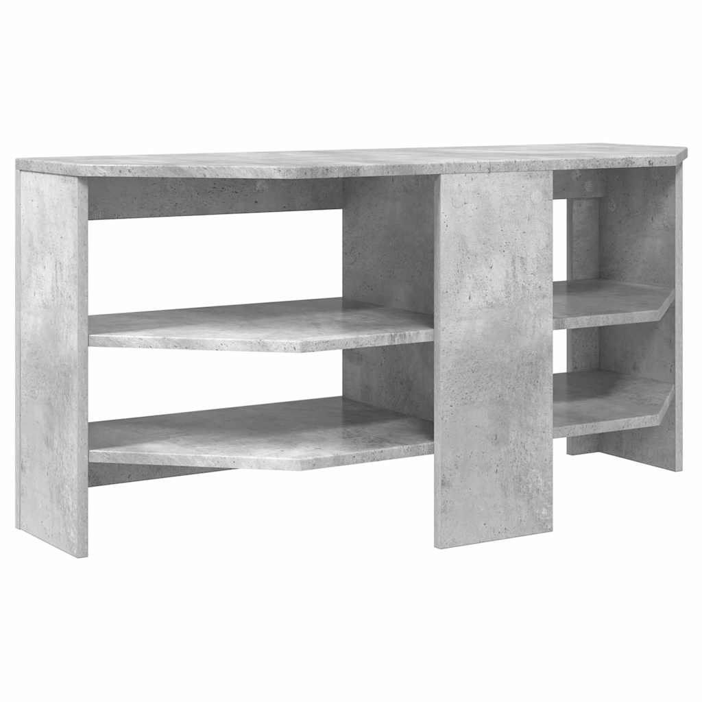 vidaXL RogowaSzafkanaTelewizor Betonowy szary 102 x 40,5 x 45 cm