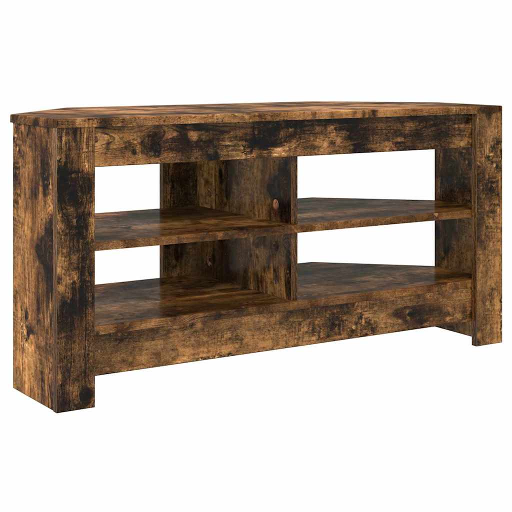 vidaXL RogowaSzafkanaTelewizor 102 x 40,5 x 45 cm Dąb wędzony