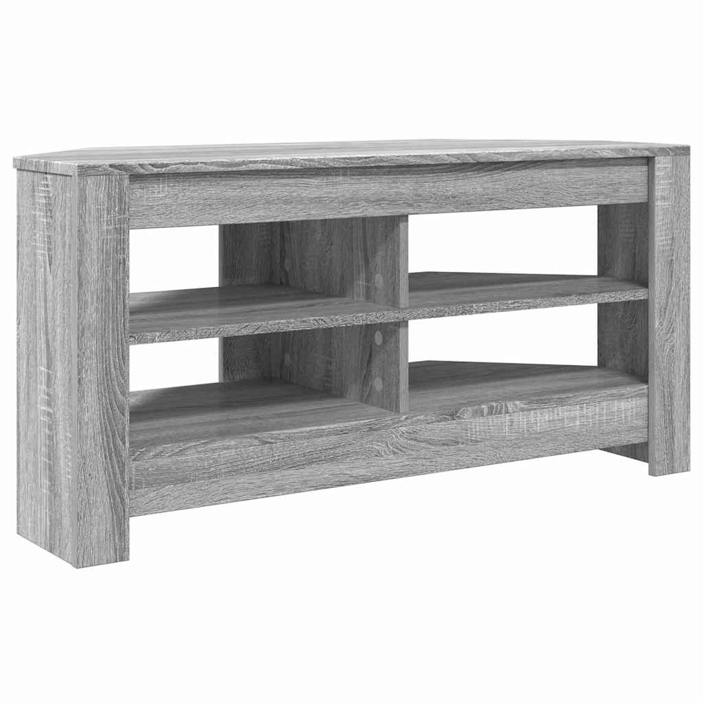 vidaXL RogowaSzafkanaTelewizor Szary Sonoma 102 x 40,5 x 45 cm