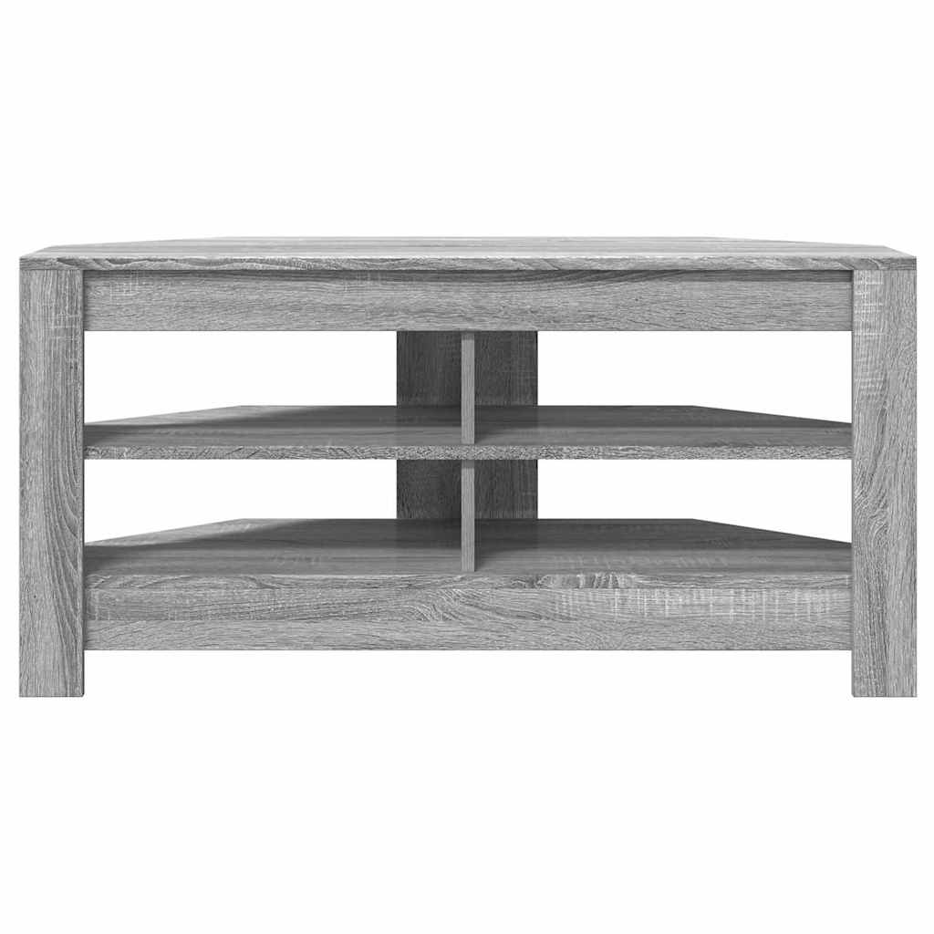 vidaXL RogowaSzafkanaTelewizor Szary Sonoma 102 x 40,5 x 45 cm