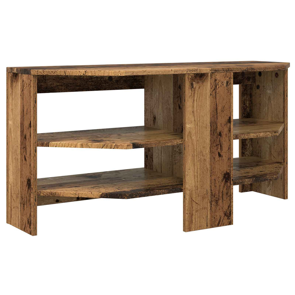 vidaXL RogowaSzafkanaTelewizor Stare drewno 102 x 40,5 x 45 cm