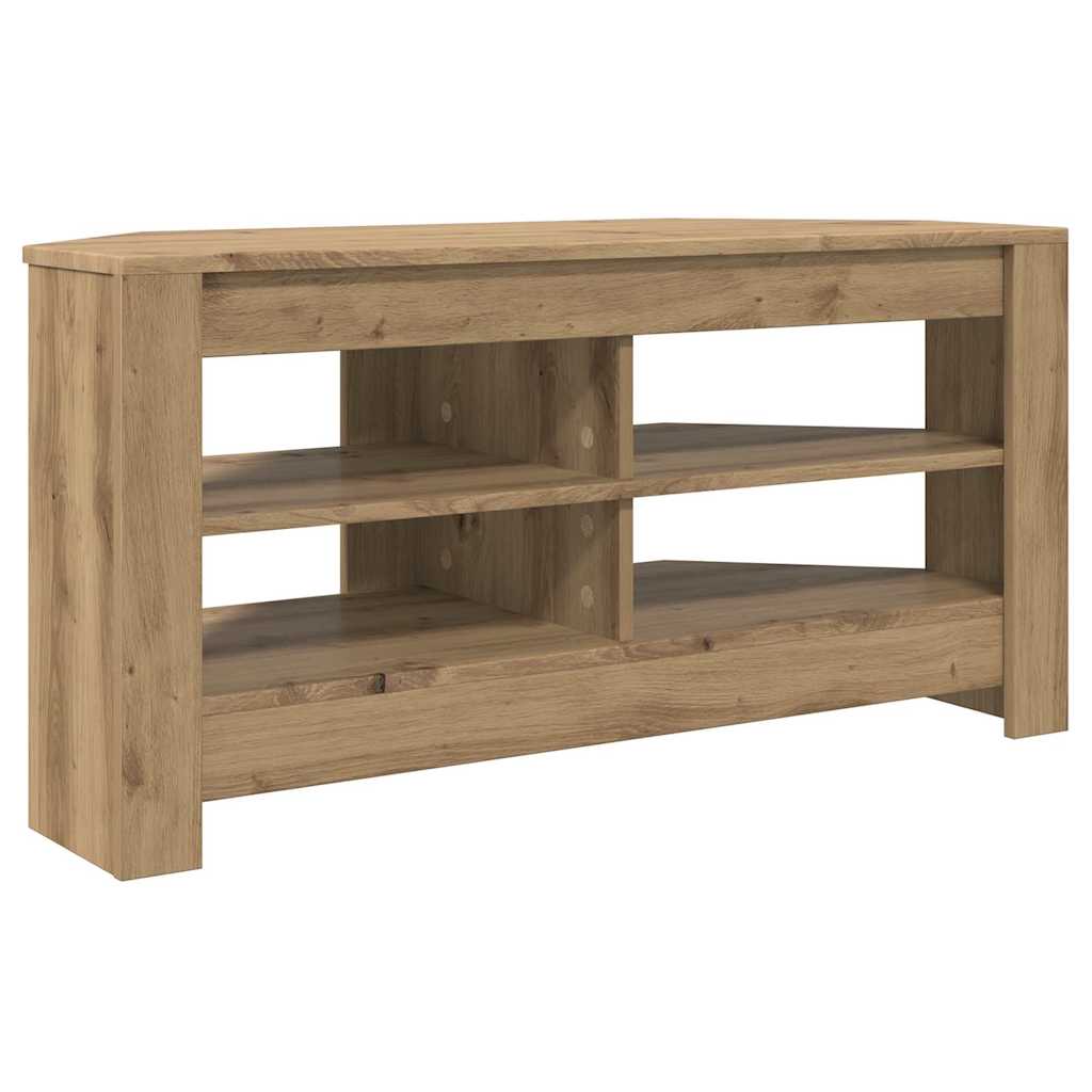 vidaXL RogowaSzafkanaTelewizor 102 x 40,5 x 45 cm Dąb rzemieślniczy