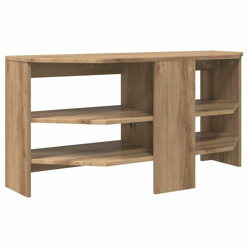 vidaXL RogowaSzafkanaTelewizor 102 x 40,5 x 45 cm Dąb rzemieślniczy
