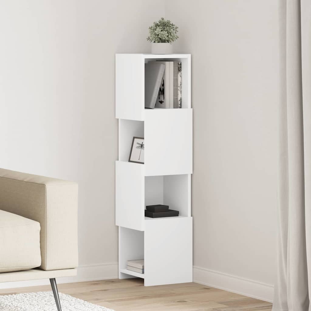 vidaXL Szafka narożna 25,5x25x102cm Materiał drewnopochodny