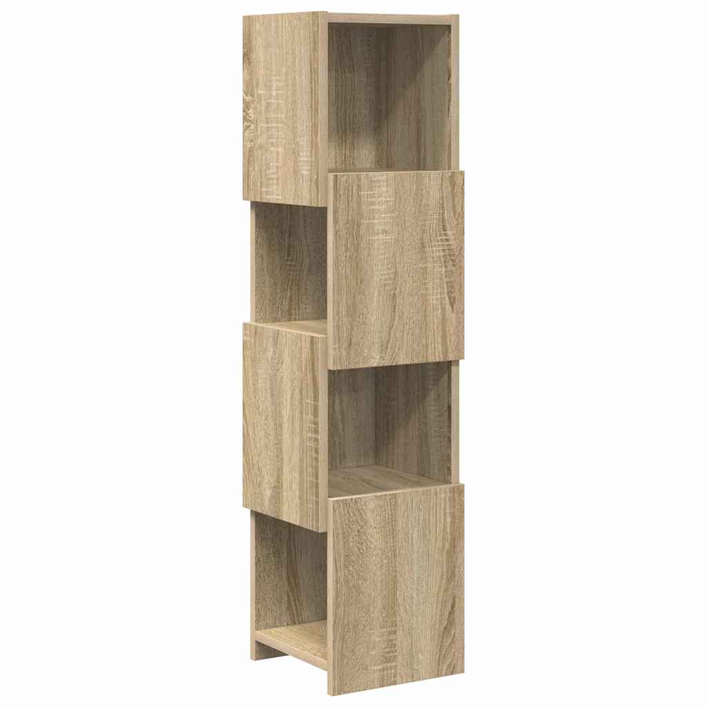 vidaXL Szafka narożna Dąb Sonoma 25,5x25x102cm Materiał drewnopochodny