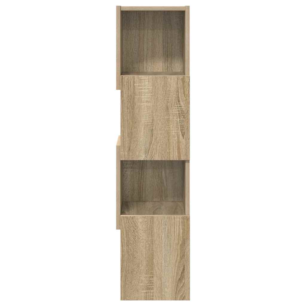 vidaXL Szafka narożna Dąb Sonoma 25,5x25x102cm Materiał drewnopochodny