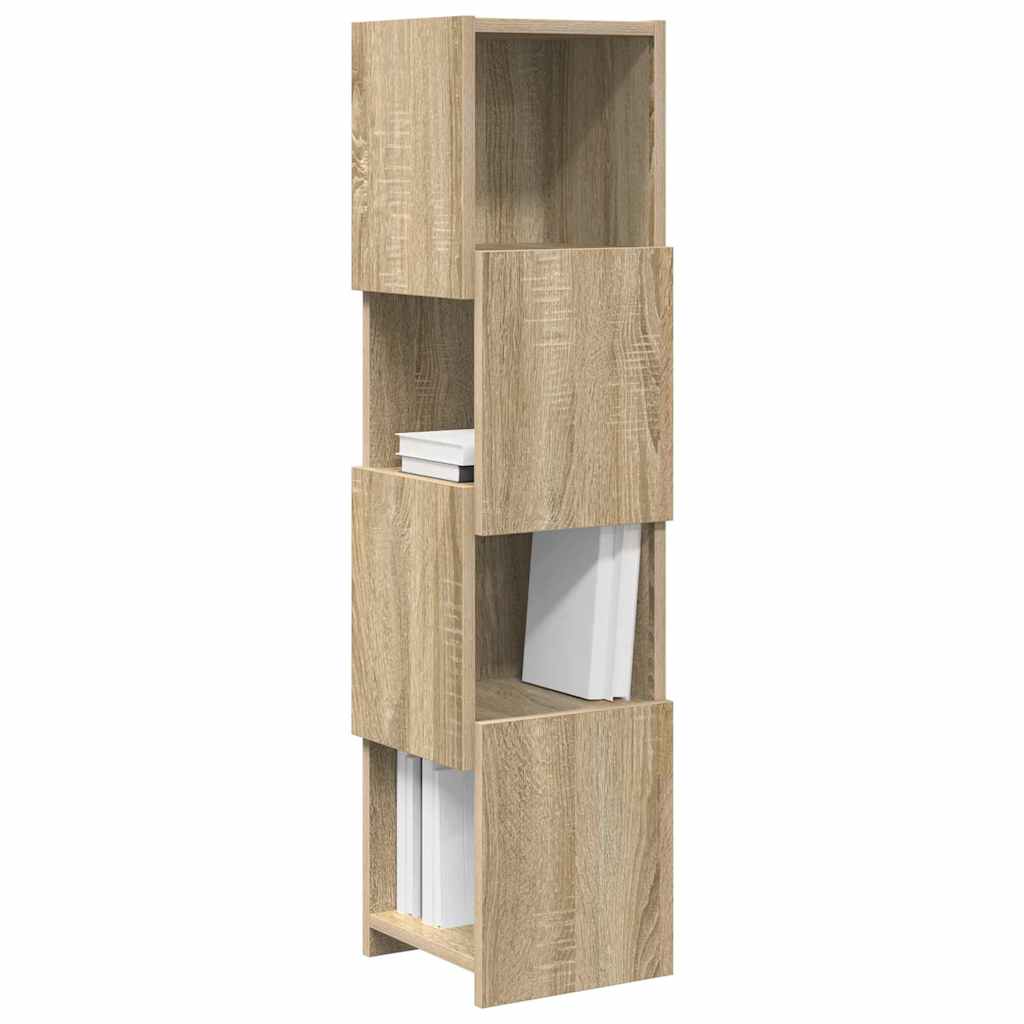 vidaXL Szafka narożna Dąb Sonoma 25,5x25x102cm Materiał drewnopochodny