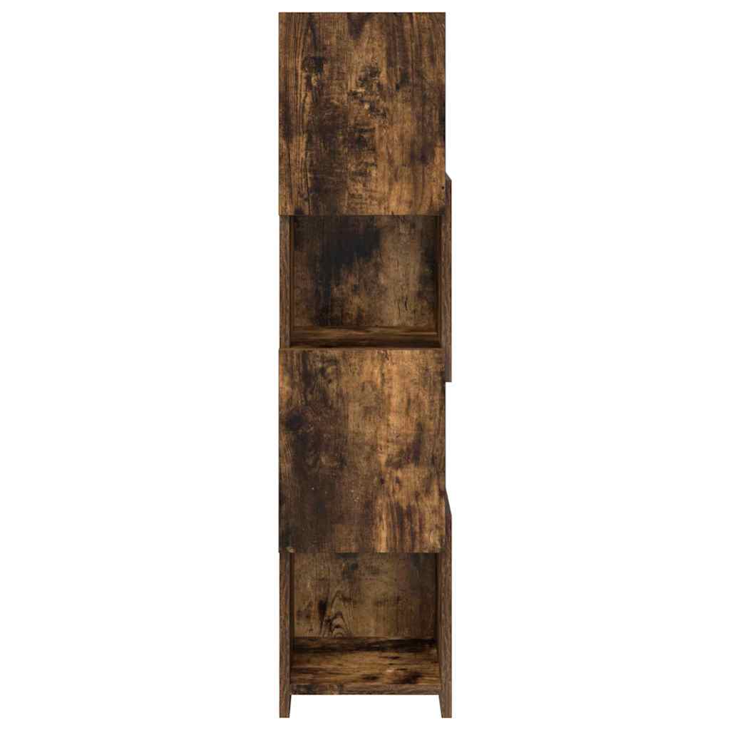 vidaXL Szafka narożna Dąb wędzony 25,5x25x102cm
