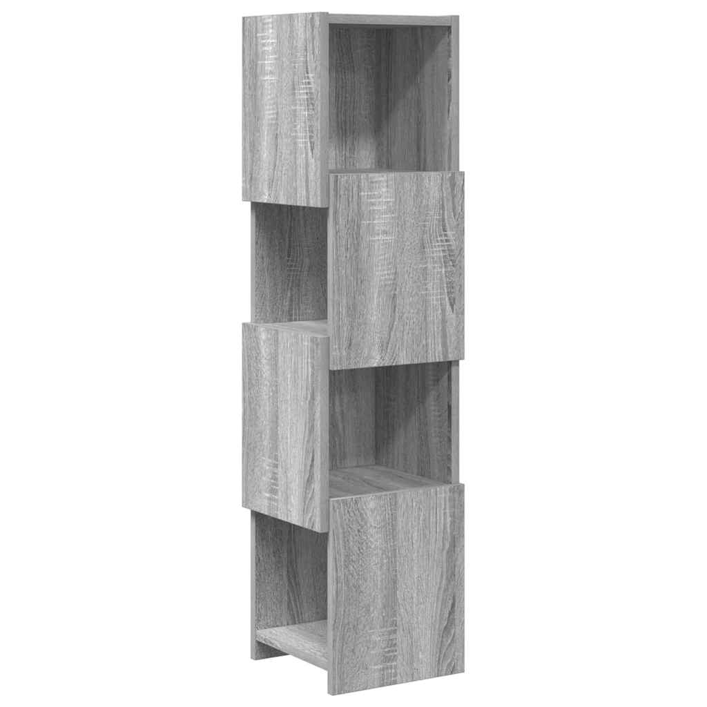 vidaXL Szafka narożna Szary Sonoma 25,5x25x102cm
