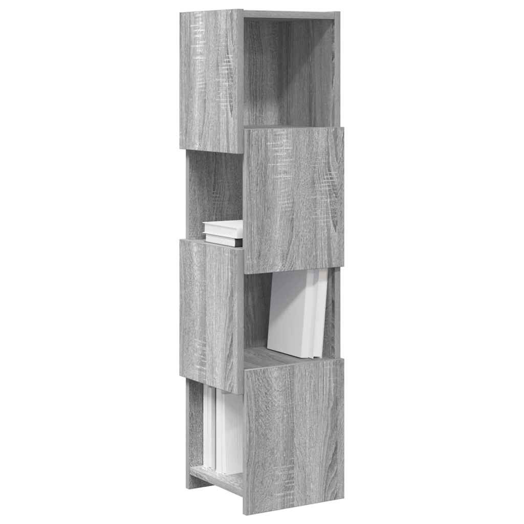 vidaXL Szafka narożna Szary Sonoma 25,5x25x102cm