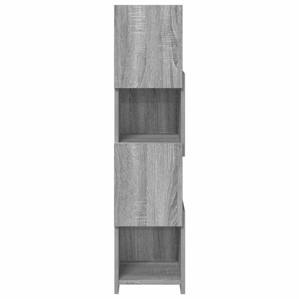 vidaXL Szafka narożna Szary Sonoma 25,5x25x102cm