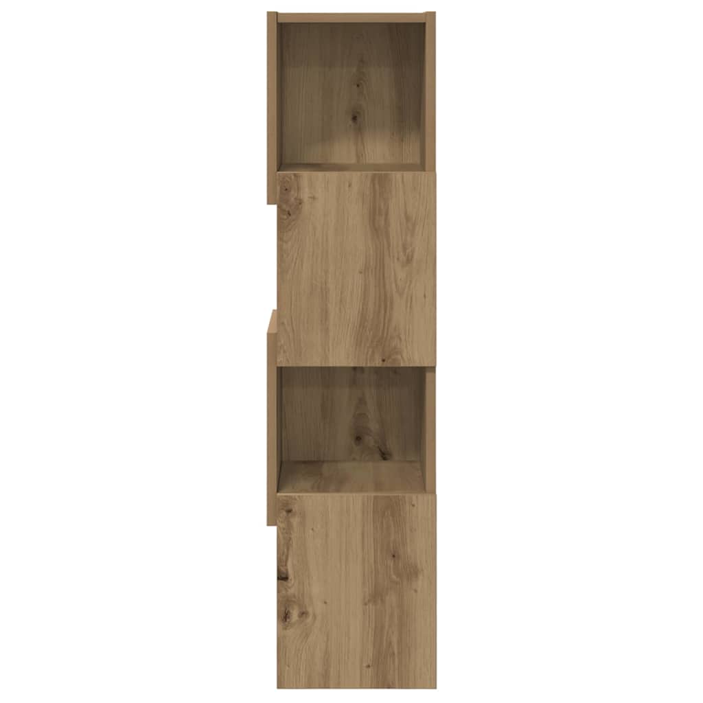 vidaXL Szafka narożna Dąb rzemieślniczy 25,5x25x102cm