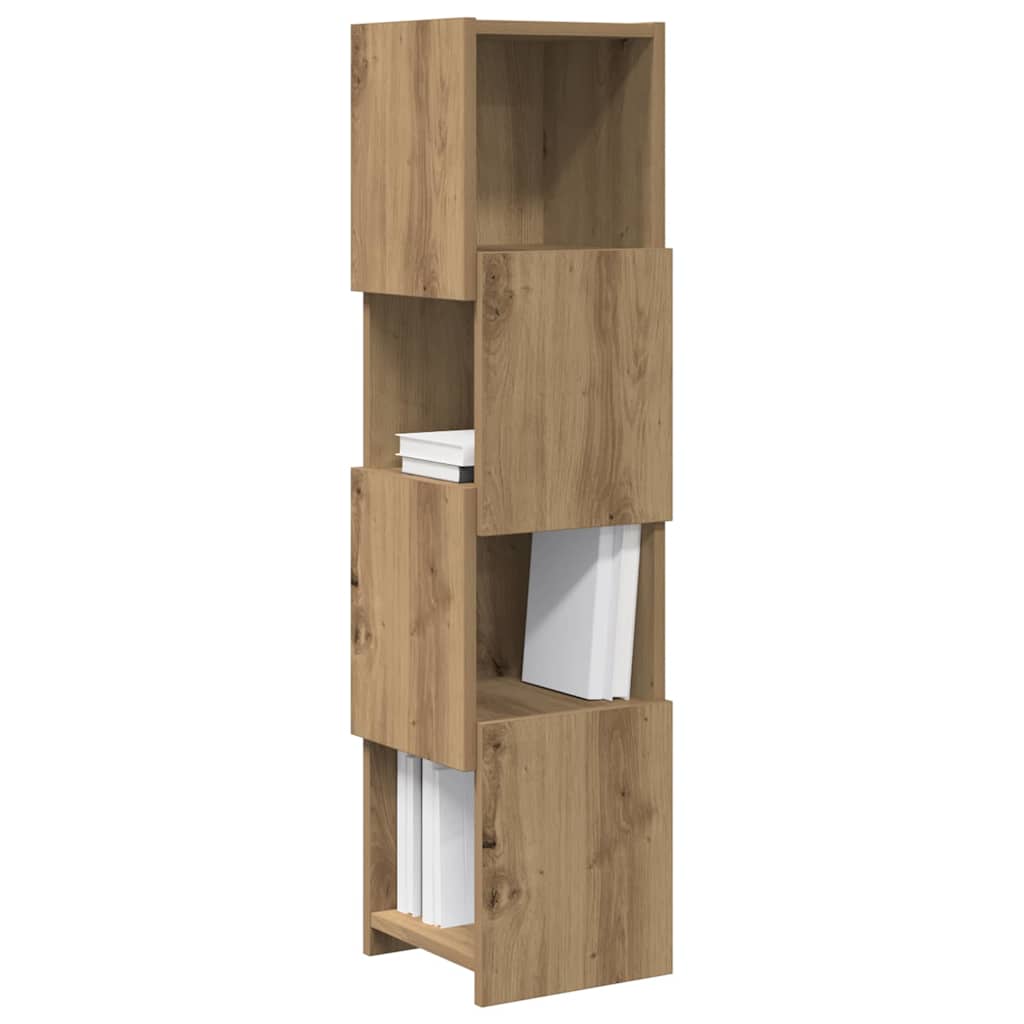 vidaXL Szafka narożna Dąb rzemieślniczy 25,5x25x102cm