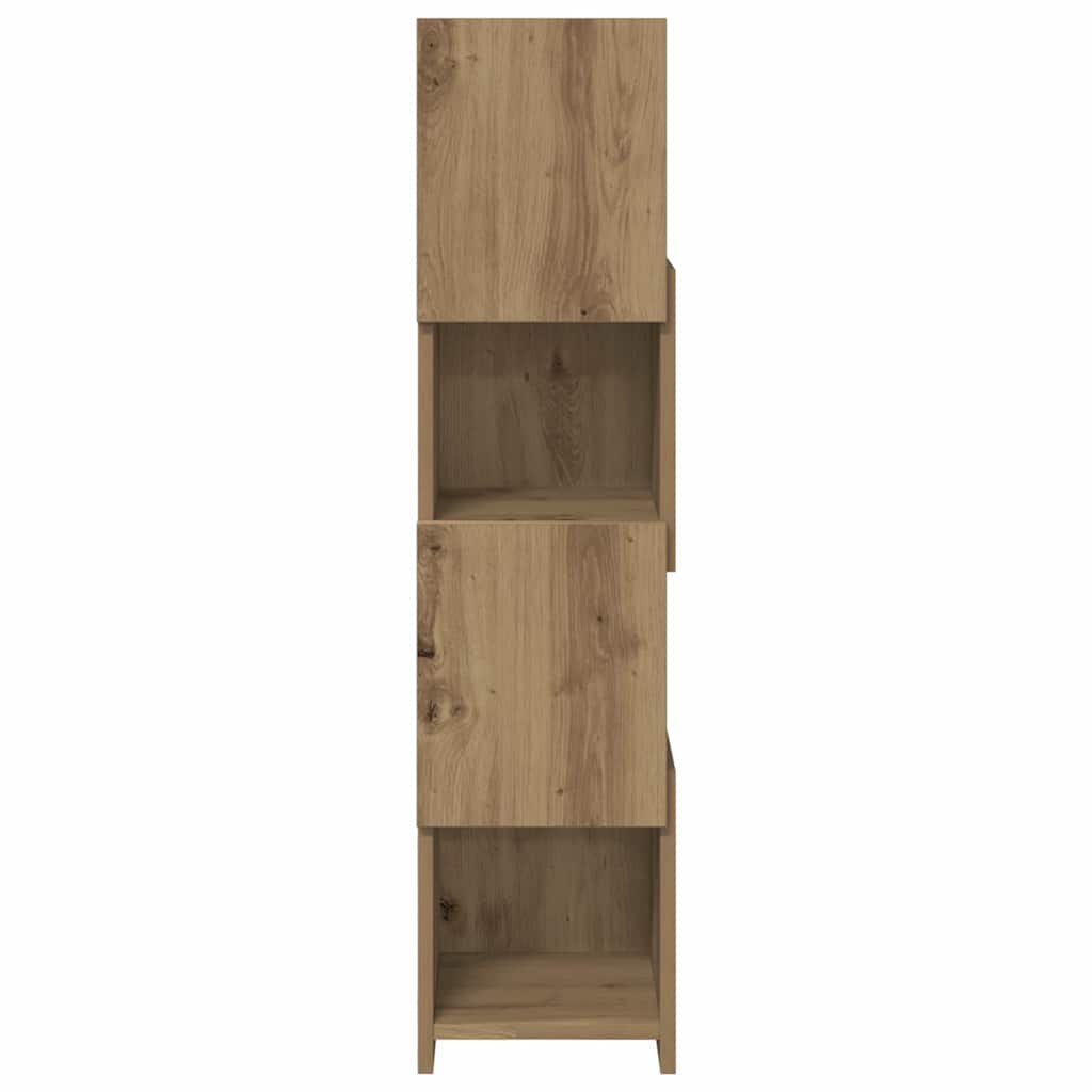 vidaXL Szafka narożna Dąb rzemieślniczy 25,5x25x102cm