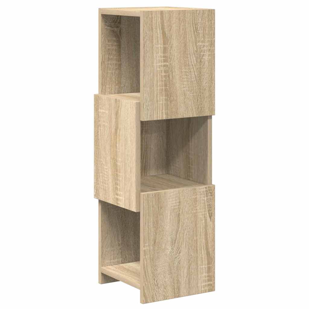 vidaXL Szafka narożna Dąb Sonoma 25,5x25x80cm Materiał drewnopochodny