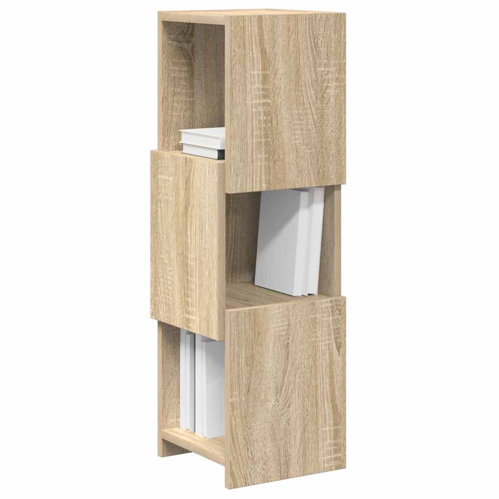 vidaXL Szafka narożna Dąb Sonoma 25,5x25x80cm Materiał drewnopochodny