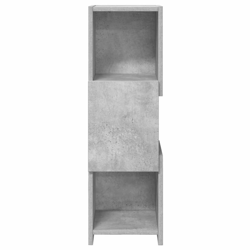 vidaXL Szafka narożna Betonowy szary 25,5x25x80cm