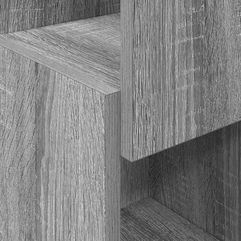 vidaXL Szafka narożna Szary Sonoma 25,5x25x80cm