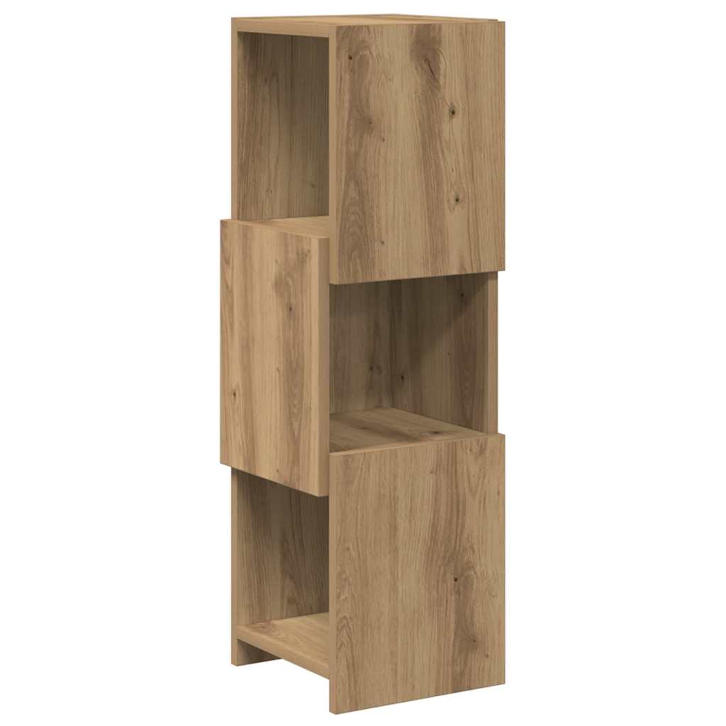 vidaXL Szafka narożna Dąb rzemieślniczy 25,5x25x80cm