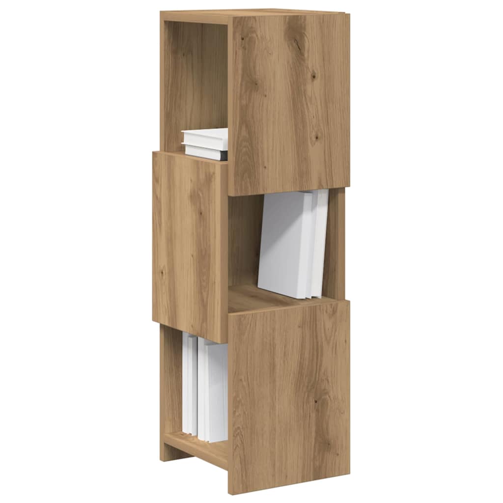 vidaXL Szafka narożna Dąb rzemieślniczy 25,5x25x80cm