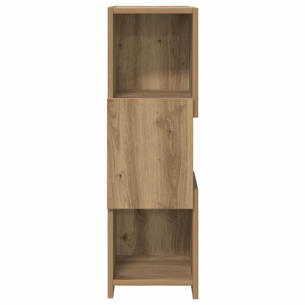 vidaXL Szafka narożna Dąb rzemieślniczy 25,5x25x80cm
