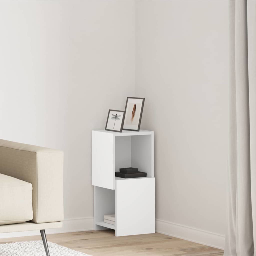 vidaXL Szafka narożna 25,5x25x55cm Materiał drewnopochodny